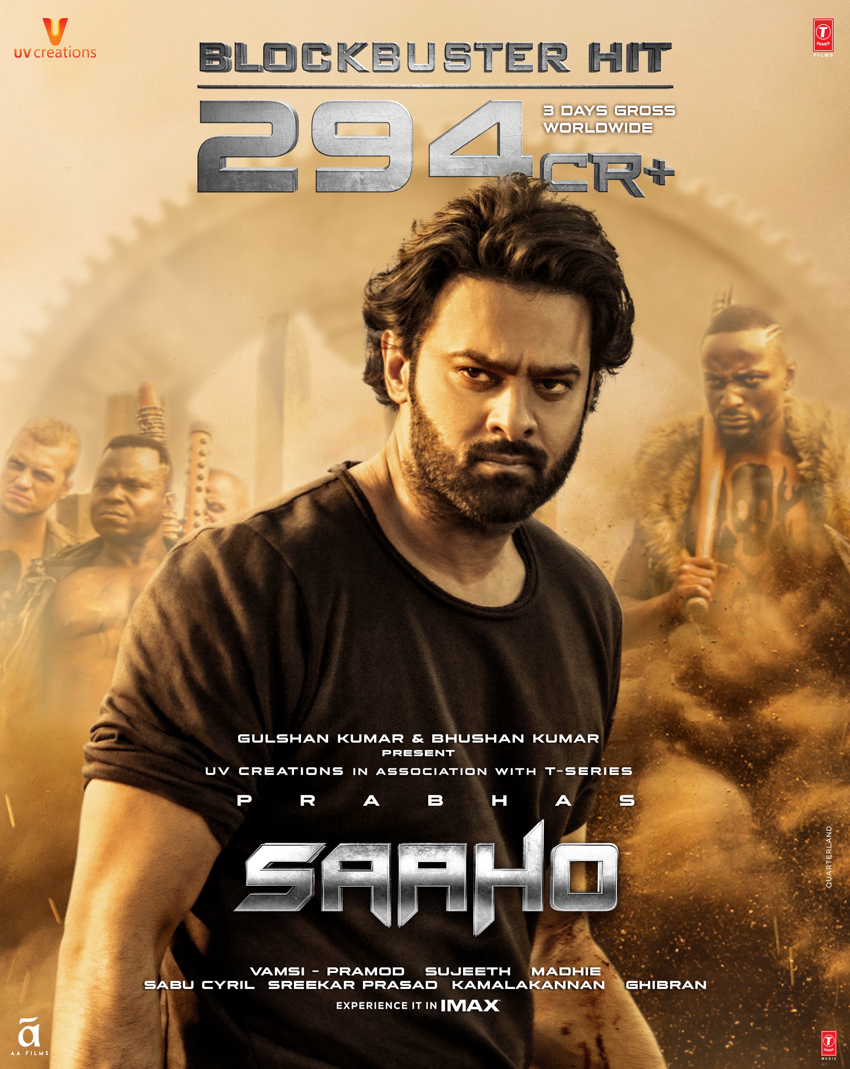 Saaho Box Office Collection Day 4